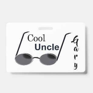 Cooler Onkel Personalisiert Ausweis