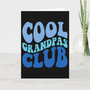 Cooler Opa Club Bester Opa Allerwende Vatertag P Karte