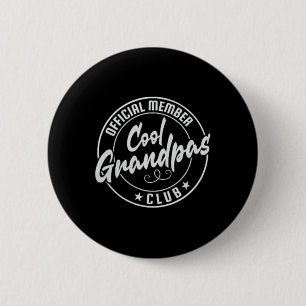 Cooler Opa Club Offizielles Mitglied Vintage Button