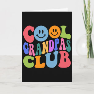 Cooler Opa Club Vater Daddy Vater Vatertag Karte