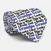 Cooler Opa Krawatte (Gerollt)