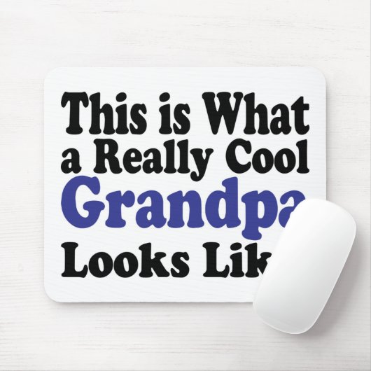 Cooler Opa Mousepad (Mit Mouse)