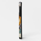 Cooler orientalischer chinesischer flaumiger Tiger Case-Mate iPhone Hülle (Hinten/Links)