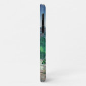 Cooler orientalischer Hasui Kawase-Schrei im Regen Case-Mate iPhone Hülle (Hinten/Links)