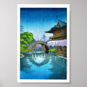 Cooler orientalischer Japaner Kameido Shrine Poster