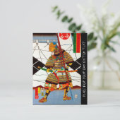 Cooler orientalischer japanischer Alte Legendär Postkarte (Stehend Vorderseite)