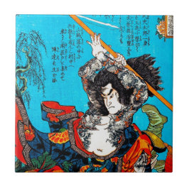 Cooler orientalischer japanischer alter fliese