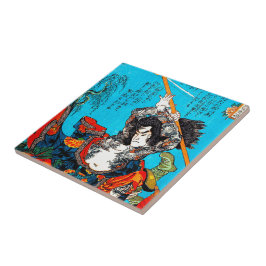 Cooler orientalischer japanischer alter fliese