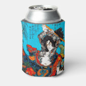 Cooler orientalischer japanischer Ancient Samurai  Dosenkühler (Kanne Rückseite)