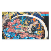 Cooler orientalischer japanischer Ancient Samurai 