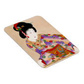 Cooler orientalischer japanischer Klassiker Magnet (Rechte Seite)