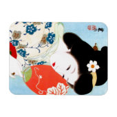 Cooler orientalischer japanischer Klassiker Magnet (Horizontal)