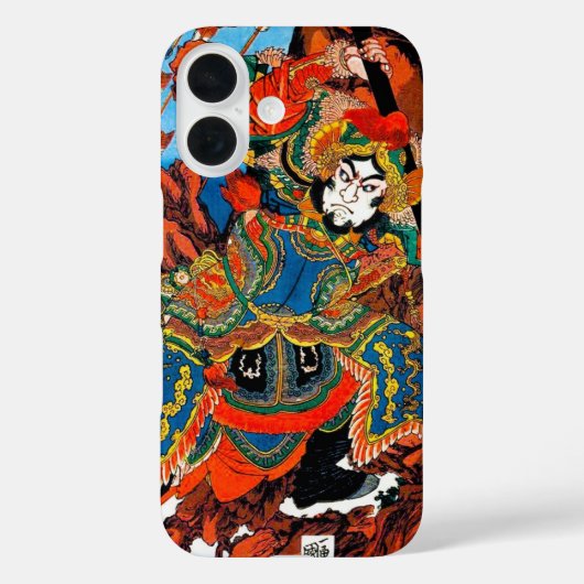 Cooler orientalischer japanischer legendärer Held Case-Mate iPhone Hülle (Rückseite)