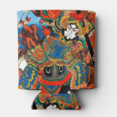 Cooler orientalischer japanischer legendärer Held  Dosenkühler (Rückseite)