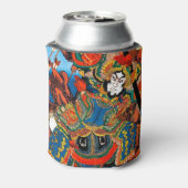 Cooler orientalischer japanischer legendärer Held  Dosenkühler (Kanne Rückseite)