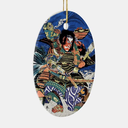 Cooler orientalischer japanischer legendärer keramikornament (Rechts)