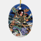 Cooler orientalischer japanischer legendärer keramikornament (Vorne)