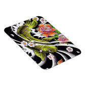 Cooler orientalischer Schwarzer Tintenfisch Magnet (Rechte Seite)