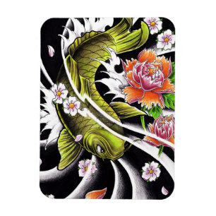 Cooler orientalischer Schwarzer Tintenfisch Magnet