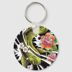 Cooler orientalischer Schwarzer Tintenfisch Schlüsselanhänger