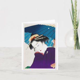 Cooler orientalischer Takane Koko Geisha mit Karte