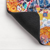 Cooler orientalischer Tangka Yamantaka Todesgott T Mousepad (Ecke)
