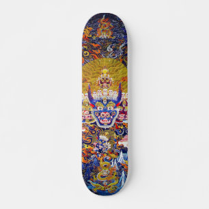 Cooler orientalischer Tibethan-Mandala Yamantaka-T Skateboard