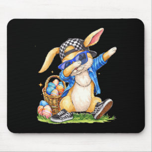 Cooler Osterhase Hip Hop Kinder Jungen Mousepad