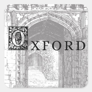 Cooler Oxford England Vintage Aufkleber 