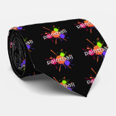 Cooler Paintball Krawatte (Gerollt)