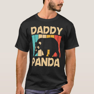 Cooler Panda Für Männer Dad Panda Bär Tier Zookeep T-Shirt