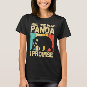 Cooler Panda Für Männer Frauen Panda Bär Tier Zoo T-Shirt