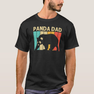Cooler Panda Für Papa Vater Panda Bär Tier Zoologe T-Shirt