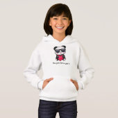 cooler Panda Hoodie (Vorne ganz)
