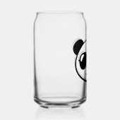 Cooler Panda mit Sonnenbrille Dosenglas (Rechts)