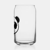 Cooler Panda mit Sonnenbrille Dosenglas (Links)