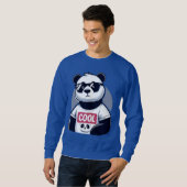 Cooler Panda Sweatshirt (Vorne ganz)