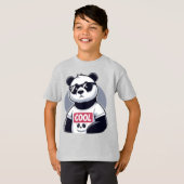 Cooler Panda T-Shirt (Vorne ganz)