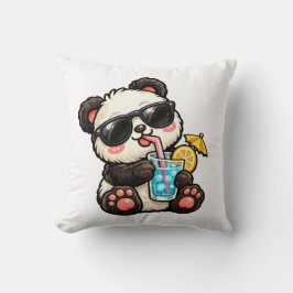 Cooler Panda-Trunk Kissen