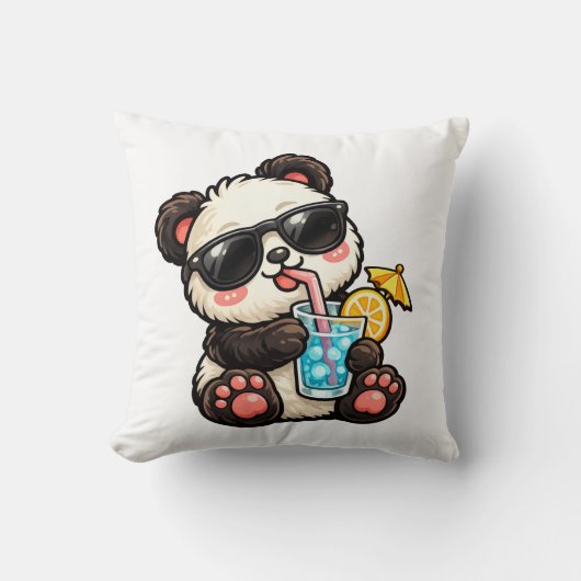 Cooler Panda-Trunk Kissen (Vorderseite)