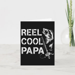 Cooler Papa Fishing Vater Geschenke Father's Day F Karte