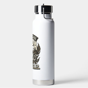 Cooler Papa Motorrad Vintage Biker Trinkflasche