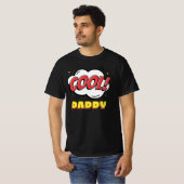 Cooler Papa Pop Art T - Shirt (Vorne ganz)