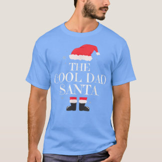 Cooler Papa Santa passende Familien-Gruppen-Weihna T-Shirt