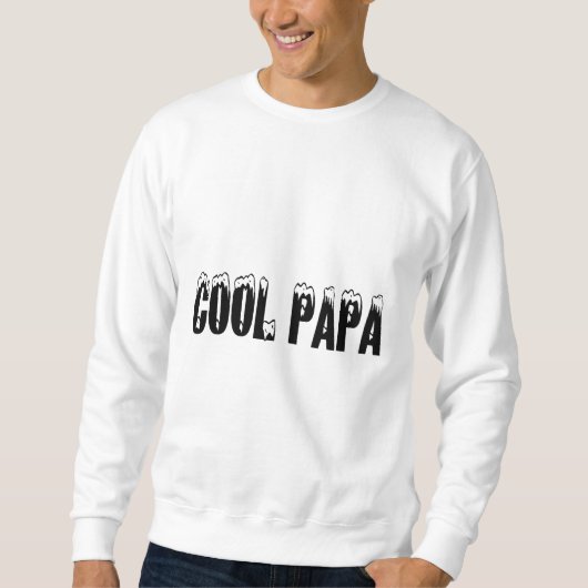 Cooler Papa Sweatshirt (Vorderseite)