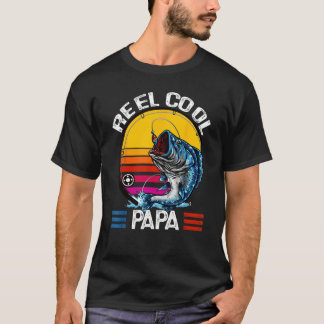 Cooler Papa-Vatertag Fischen Lover Men Fathe T-Shirt