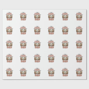 Cooler Papa Western Longhorn Schädel Vintage-Shirt Geschenkpapier