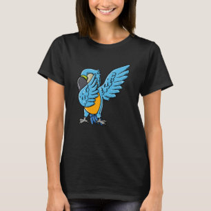 Cooler Papagei Dabbing Papagei Tropischer Vogel 1 T-Shirt