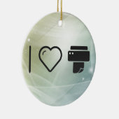 Cooler Papierdrucker Keramikornament (Rechts)