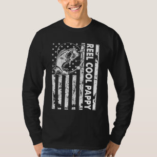 Cooler Pappy Fishing Vatertag T-Shirt